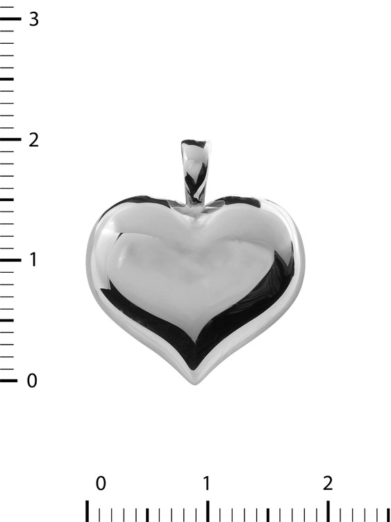 Подвеска из белого золота