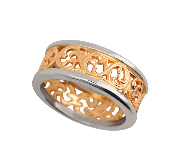 Кольцо из лимонного золота