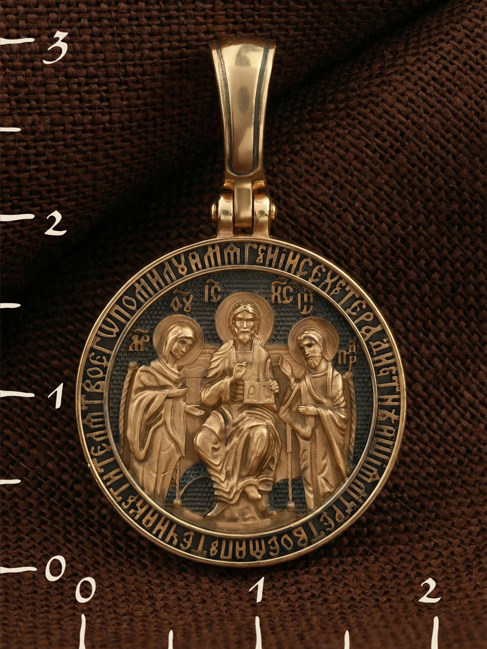 Образок из золота