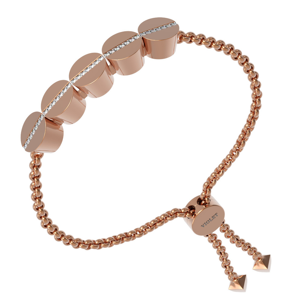 Браслет из золота c бриллиантами