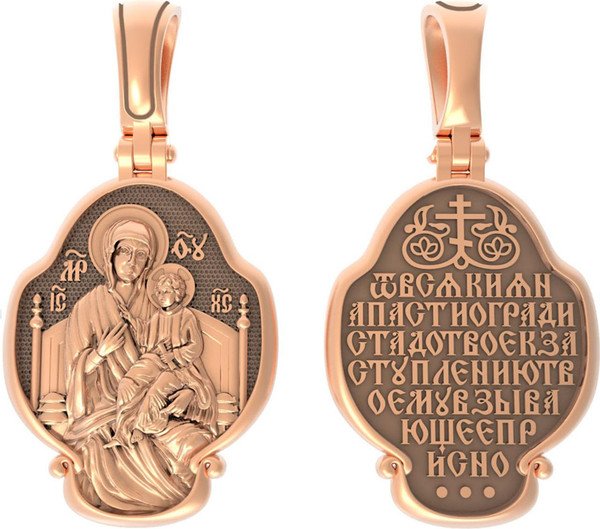 Образок из золота