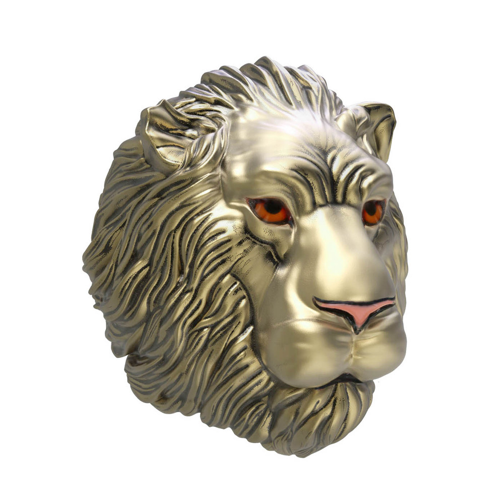 Кольцо из лимонного золота c эмалью