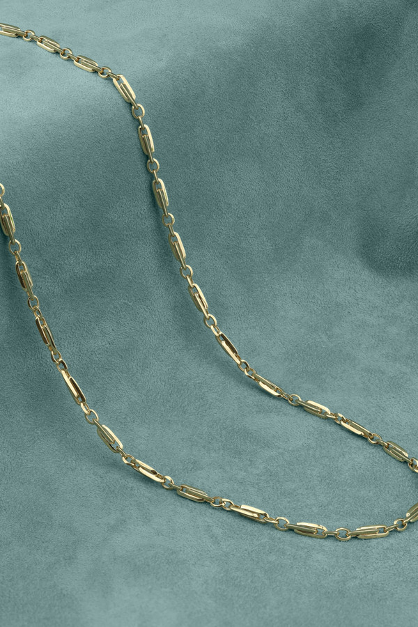 Цепь из лимонного золота