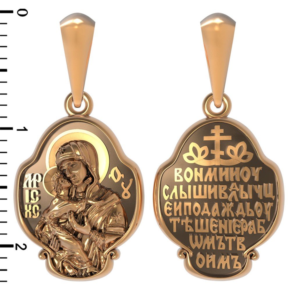 Образок из золота