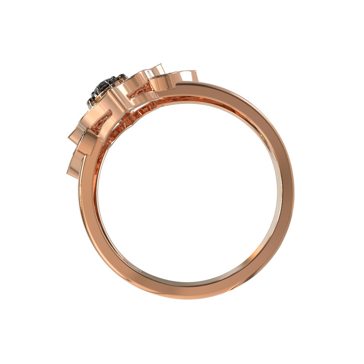 Кольцо из золота c бриллиантами