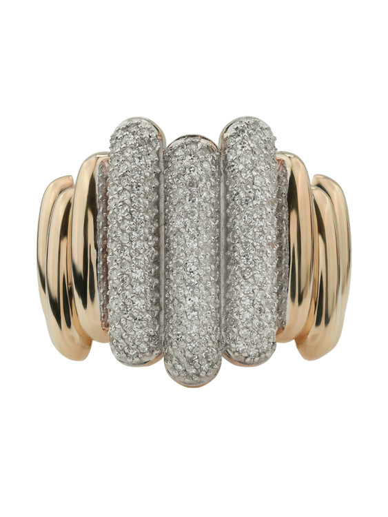 Кольцо из золота c бриллиантами