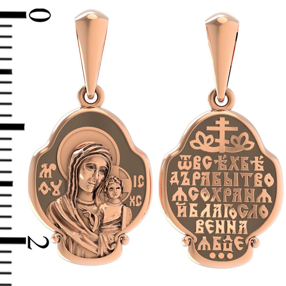 Образок из золота