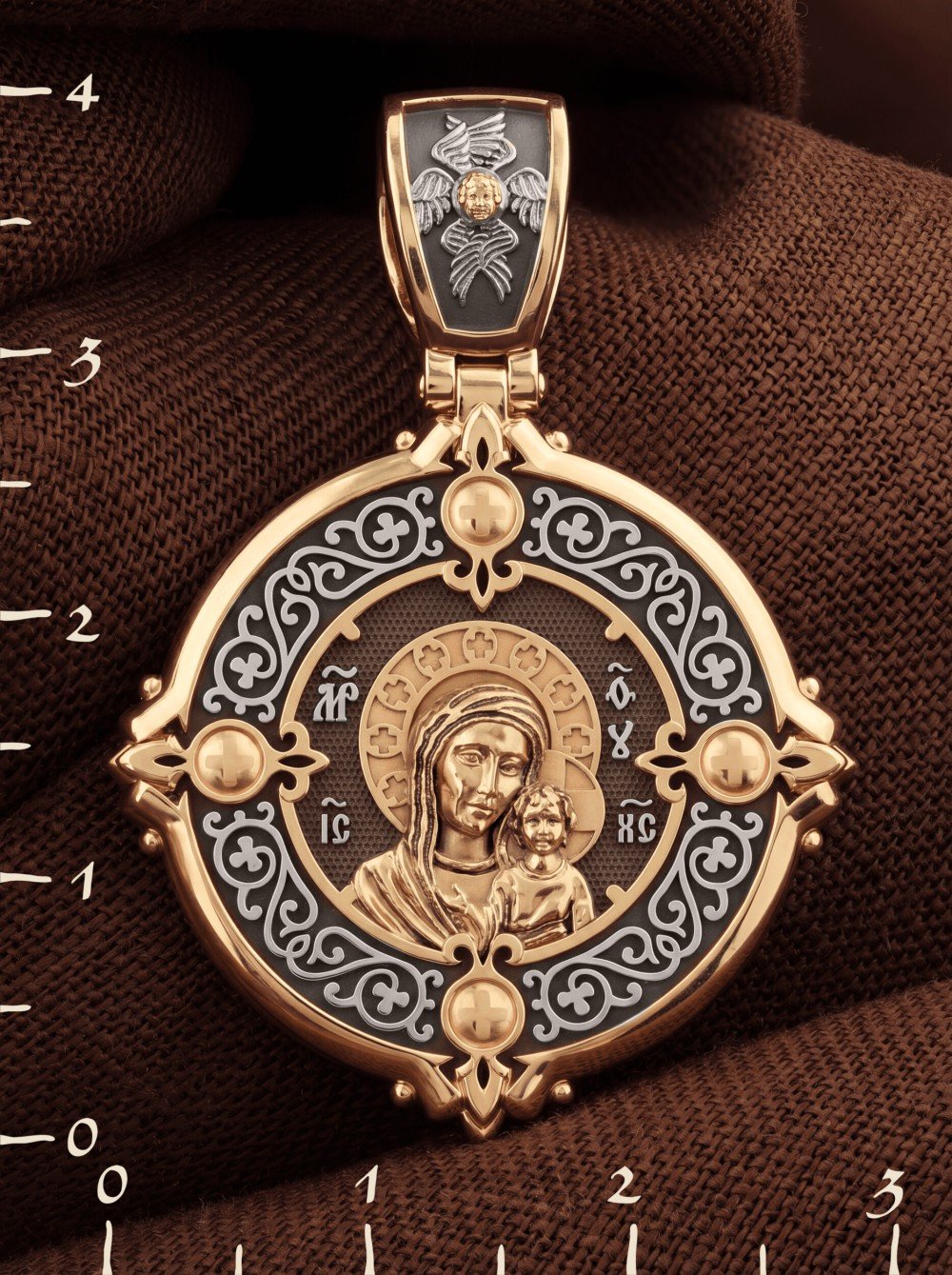 Образок из золота