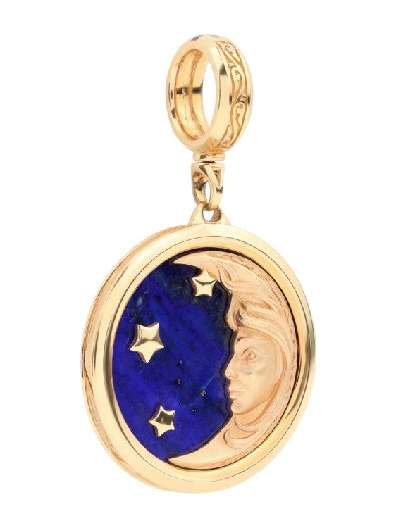 Подвеска из золота c лазуритом