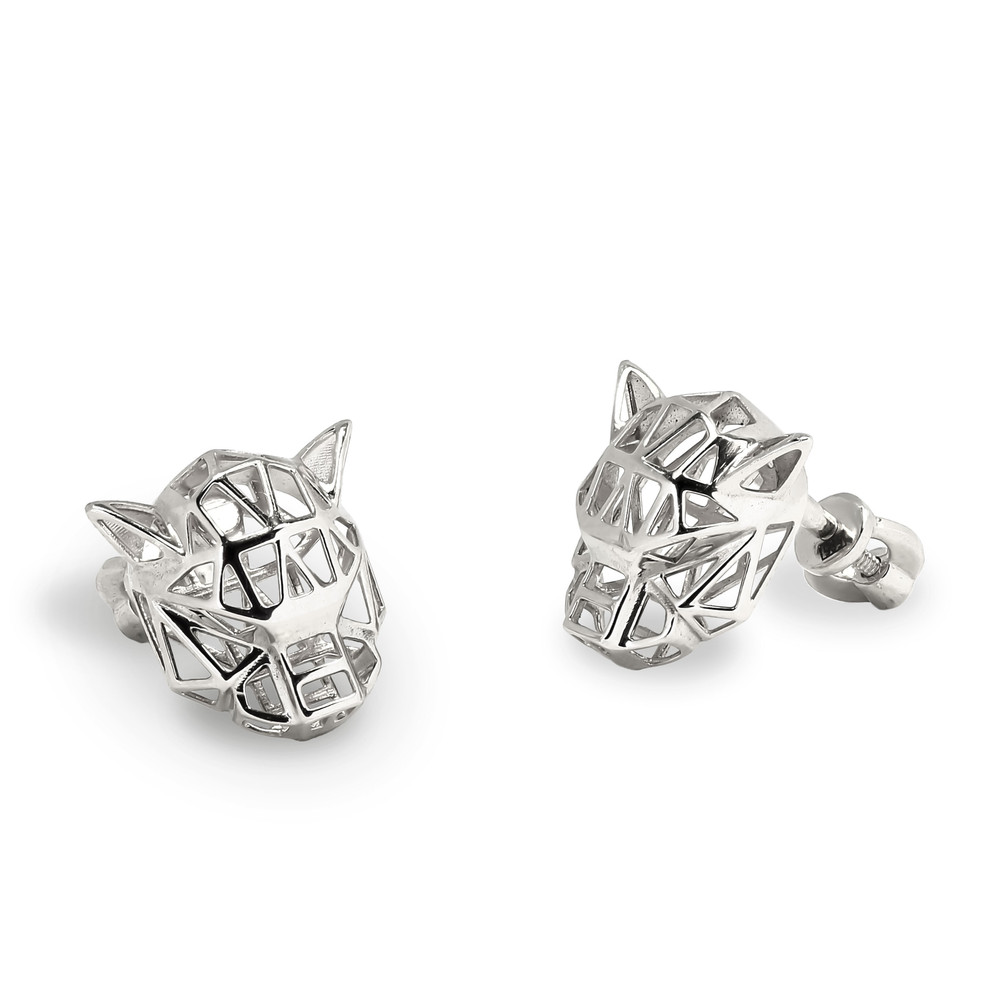 Серьги из белого золота