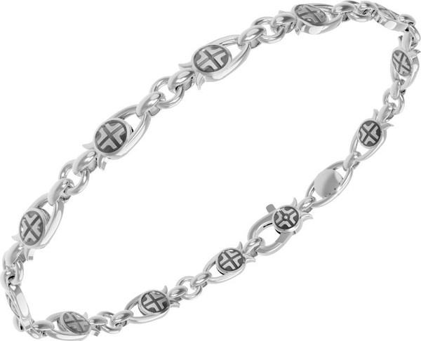 Браслет из белого золота