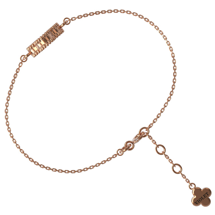 Браслет из золота c бирюзой