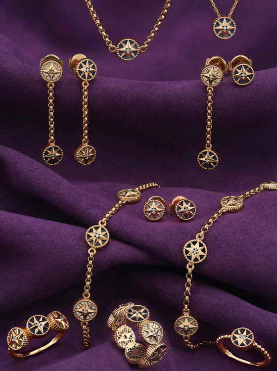 Кольцо из лимонного золота c бриллиантами и лазуритом