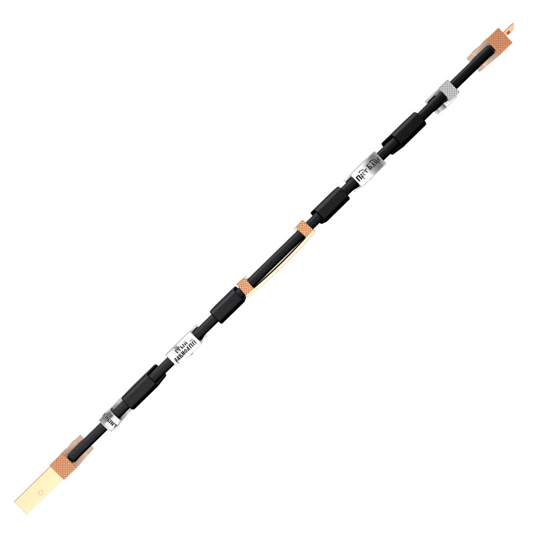 Браслет из золота c кожаным шнурком