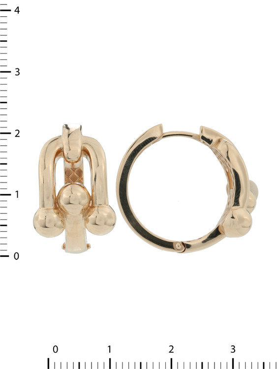 Серьги из золота