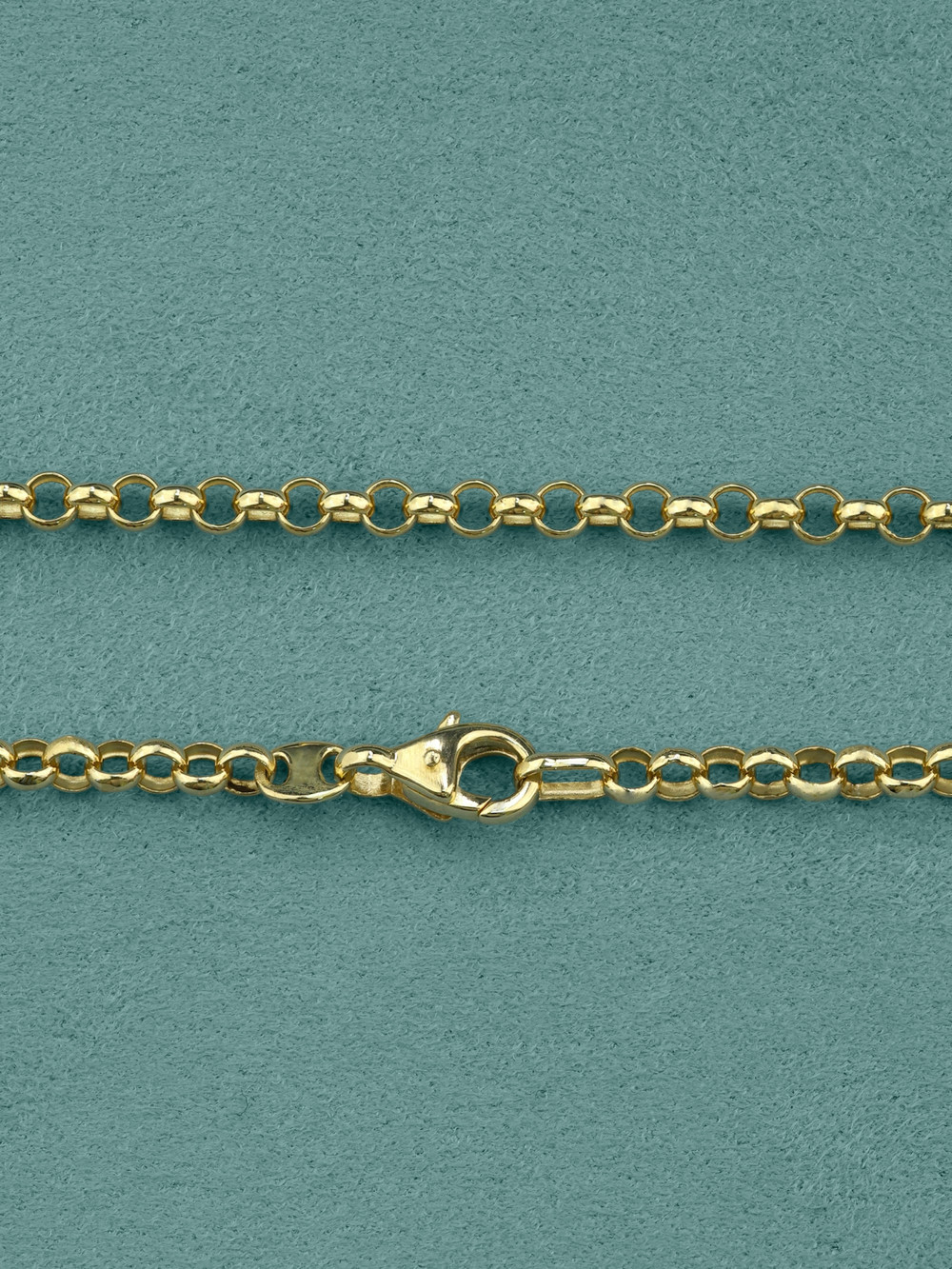 Цепь из лимонного золота