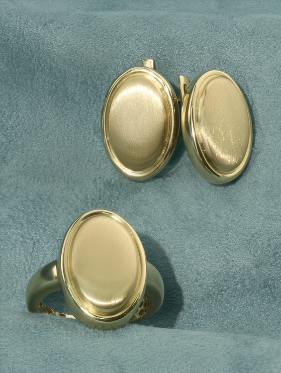 Кольцо из лимонного золота