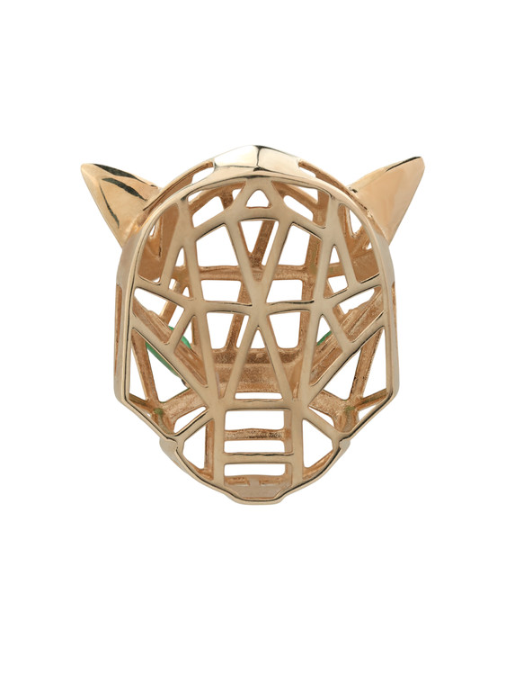 Подвеска из золота c изумрудом