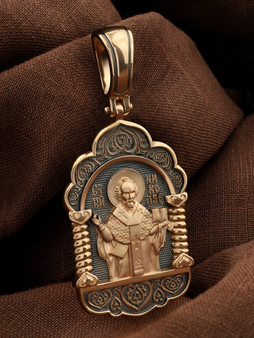 Образок из золота