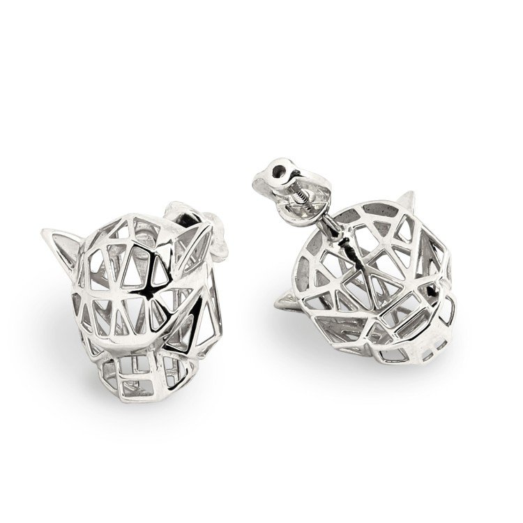 Серьги из белого золота