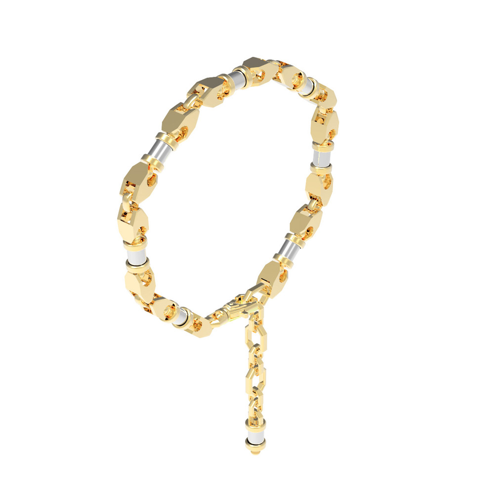 Браслет из лимонного золота