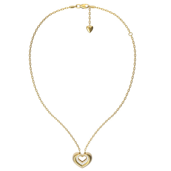 Колье из лимонного золота c бриллиантами