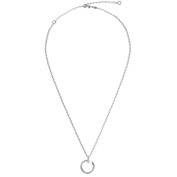 Колье из белого золота c бриллиантами