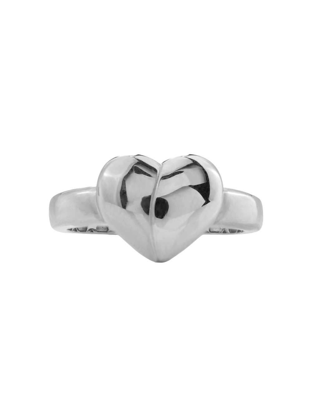 Кольцо из белого золота