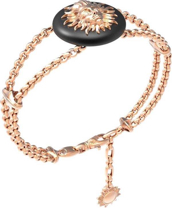 Браслет из золота c ониксом