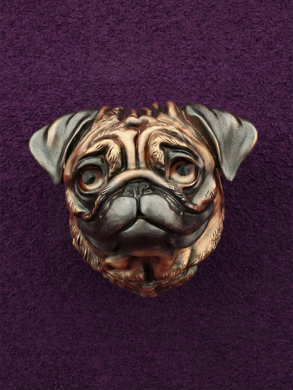 Подвеска из золота c эмалью