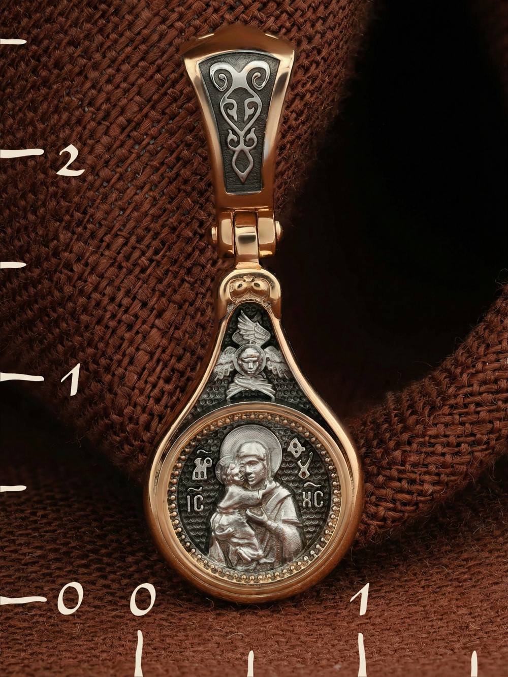 Образок из золота